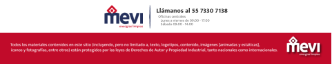 Llámanos al 55 7330 7138 Oficinas centrales Lunes a viernes de 09:00 - 17:00 Sábado 09:00 - 14:00